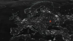 Imágenes satelitales: La NASA revela como Ucrania se está quedando a oscuras por la invasión rusa