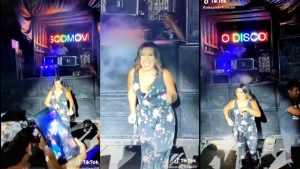 VIDEO. ¡Fue todo un éxito! Yanira Berríos acaparó la atención de cientos de personas en Zacatecoluca
