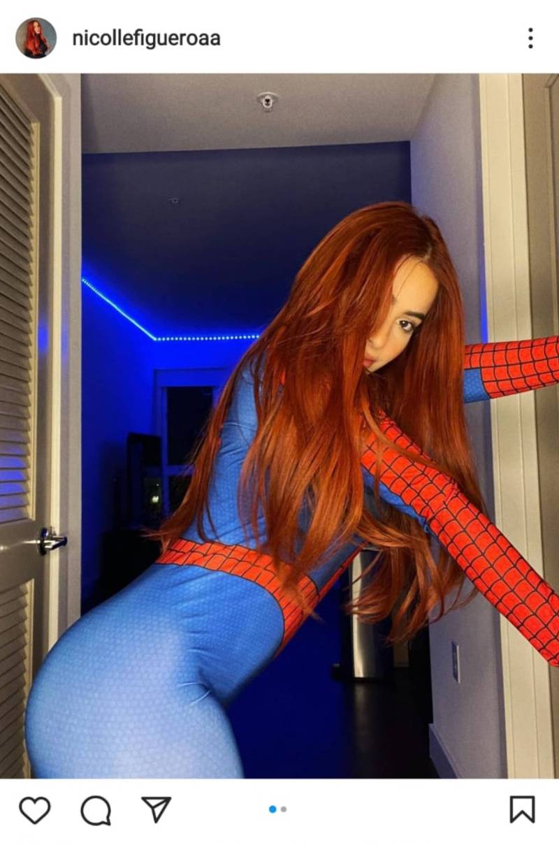 VIDEO. Nicolle Figueroa se transforma en Spider Girl y las redes estallan -  Noticias de El Salvador