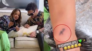 Adamari López pide permiso a su hija para tatuarse por Nodal