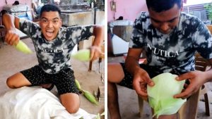 ¡Deliciosos! El tiktoker Alfredo Larín te muestra de forma divertida cómo hacer los "tamalitos de elote"
