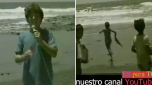 ¡Hace 34 años! Daniel Rucks publica video de antaño en el que se da un chapuzón durante la Semana Santa