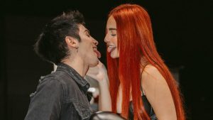 "¡Tremenda diosa!", Nicolle Figueroa muestra sus técnicas de seducción con su novio, el argentino Augusto Giménez