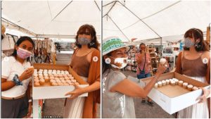 FOTOS. "Te admiramos mucho": Alejandra Gavidia agasaja a emprendedores por el apoyo que le brindaron en Miss Universo