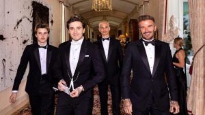 Este fue el extravagante regalo de los Beckham, en la boda de su hijo
