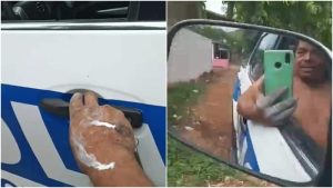 Hombre detenido por llevarse patrulla