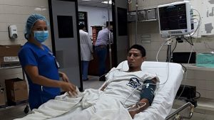 Campeón salvadoreño de boxeo Cristian "Dinamita" Jiménez sufrió accidente de tránsito