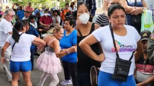 VIDEO. Mujer enfurece y golpea a Yajaira en pleno baile