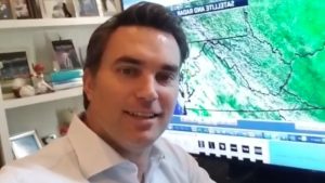 Washington. Meteorólogo descubre que tornado pasará sobre su casa y llama a sus hijos en plena trasmisión en vivo