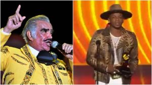 Critican a presentador de los Grammy tras decir que Vicente Fernández "no vino" por su premio