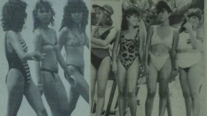 ¡Bikinis! Así disfrutaban las salvadoreñas en Semana Santa en los 80