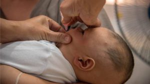 Hay escasez de vacuna contra la poliomielitis en unidades de salud