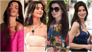 Anne Hathaway reina de la alfombra roja en Cannes 2022