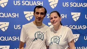 Salvadoreña logró un bronce en squash en Estados Unidos