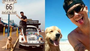 Un influencer que viajaba por el mundo con su perro murió en accidente