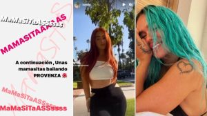 VIDEO. Karol G incluye a Nicolle Figueroa en sus historias de “Provenza”