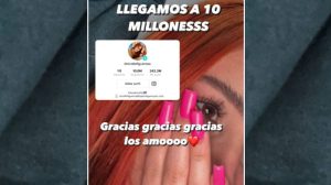 VIDEO. Nicolle Figueroa celebra 10 millones en TikTok y sus haters reaccionan