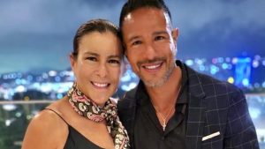 A regañadientes, esposa de Billy Calderón lo graba en acción en el campo de tiro