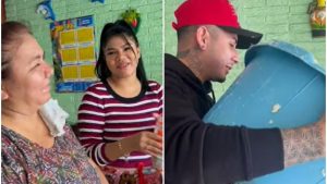 ¡Más que una tiktoker! Abigaíl Mancía y su mamá muestran cómo hacen sus ricos tamales de elote