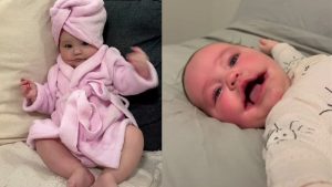 VIRAL: Una bebé con una “sonrisa permanente” se vuelve viral en TikTok