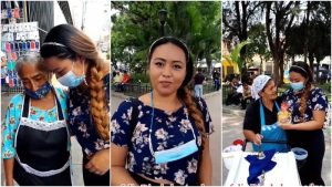 VIDEO. "Que gran gesto de amor": La tiktoker Elena Moreno salió a las calles a dar regalos a las madres salvadoreñas