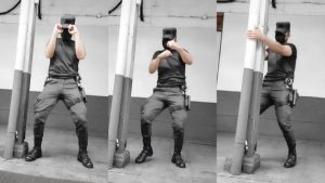 VIDEO: Misterioso policía salvadoreño baila “Un vals para mi madre” y conmociona a sus seguidores