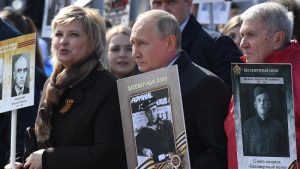 Putin justificó la ofensiva en Ucrania durante la celebración del Día de la Victoria en Rusia