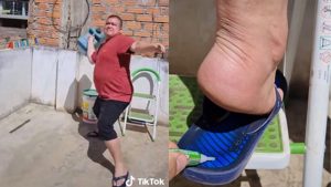 VIRAL: Broma con pegamento industrial sale mal y padre lanza un envase de plástico a hijo