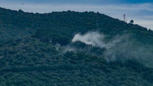 Ejercicio militar causa alarma de supuesto accidente de avioneta en Cerro San Jacinto