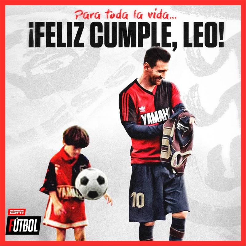  Feliz cumpleaños, Messi!