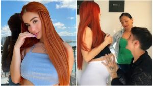 "Así no te la mandé", reacción de la mamá de Nicolle Figueroa al saber que estaba embarazada