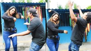VIDEO. Yanira Berríos y su yerno “pelean” al estilo Pimpinela