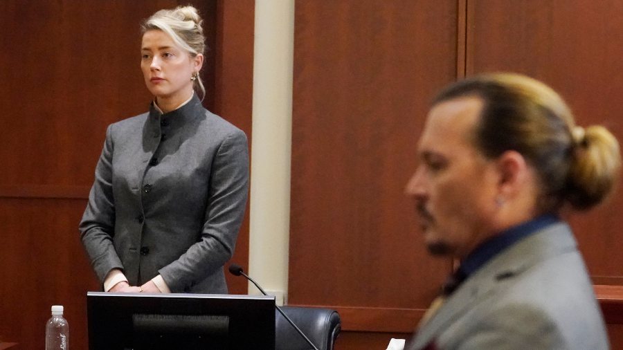Johnny Depp en juicio con Amber Heard