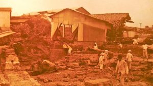 Así fue como el río Acelhuate destruyó parte de San Salvador