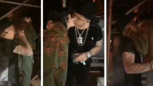 VIDEO. Nodal y Cazzu son captados besándose antes de show en Bolivia