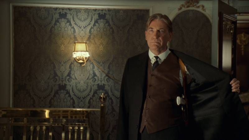 Escrita y dirigida por James Cameron, "Titanic" muestra al actor británico como uno de los grandes antagonistas. Foto / 20th Century Fox