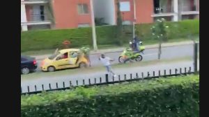 VIDEO: Intensa balacera en Colombia evita el secuestro de un abogado