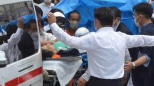 Fotos: Secuencia del asesinato del ex ministro japonés Shi zo Abe