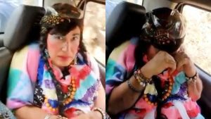 VIDEO: ¡En una patrulla! Se “llevaron presa” a la Tenchis Celíber
