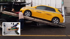 Taxista arrestado por lesionar a inspector de Tránsito en Soyapango