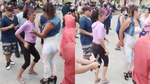 VIDEO. ¡Duelo de bailarinas! La Flaca no se dejó amedrentar por Yanira Berríos