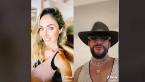 ¿Cómo lo hizo? Esta fue la reacción de Anahí ante Bad Bunny cantando "Sálvame" de RBD
