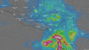 EN VIVO: Así avanza la tormenta tropical Bonnie en Centroamérica