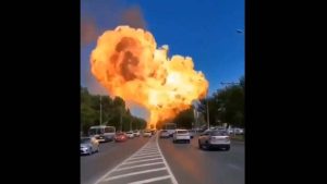 VIDEO. Impactante explosión de una estación de combustible en Rusia