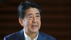 exprimer ministro japon shinzo abe
