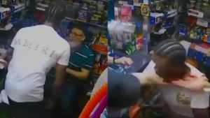 VIDEO: Trabajador de bodega en Nueva York apuñaló presuntamente a cliente molesto