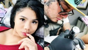 Abigaíl Mancía muestra su primer tatuaje, pero otro detalle de su cuerpo roba la atención