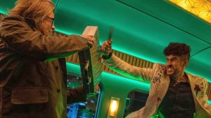 "Tren bala", Bad Bunny con Brad Pitt llegan en vacaciones a los cines de El Salvador