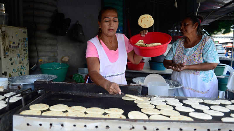 4 por la cora y más pequeñas precio de las tortillas causa