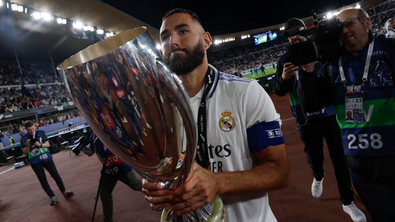 Karim Benzema Real Madrid Supercopa
